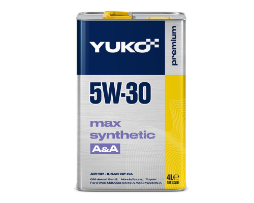 YUKO MAX SYNTHETIC A/A 5W-30 4l YUKO MAX SYNTHETIC A/A 5W-30 4l